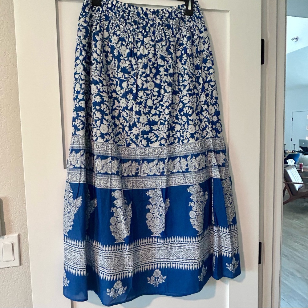 Organic Cotton Maxi Skirt NWT